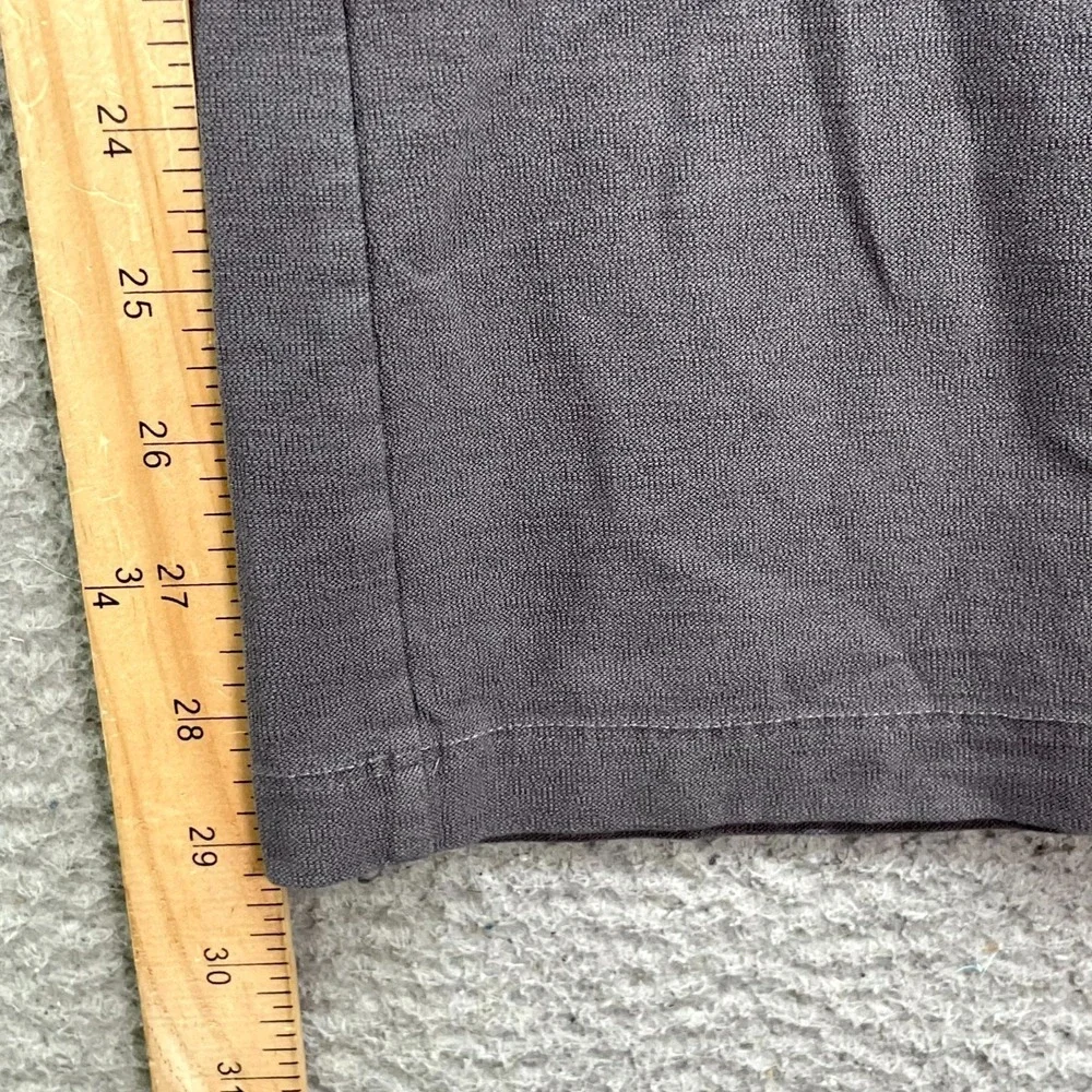 Eileen Fisher Ankle Pants Women 28x29.5* Gray Mid Rise Made in USA Casual Travel